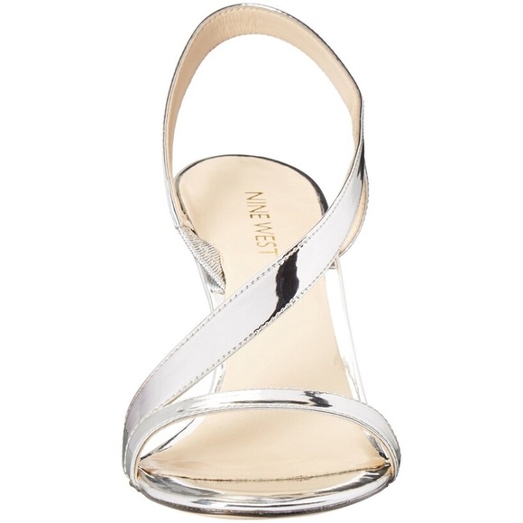 Nine West, Rhyan Asymmetrical Strap Sandals - Picture 2 of 5